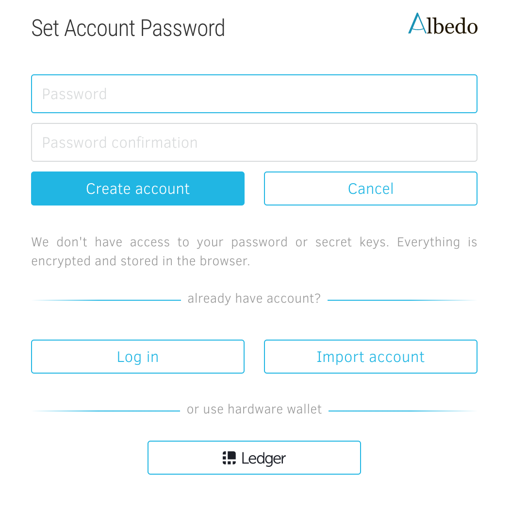 Set Account Password